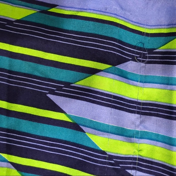 Schiaparelli Silk Striped Multicolor Scarf - Picture 6 of 8